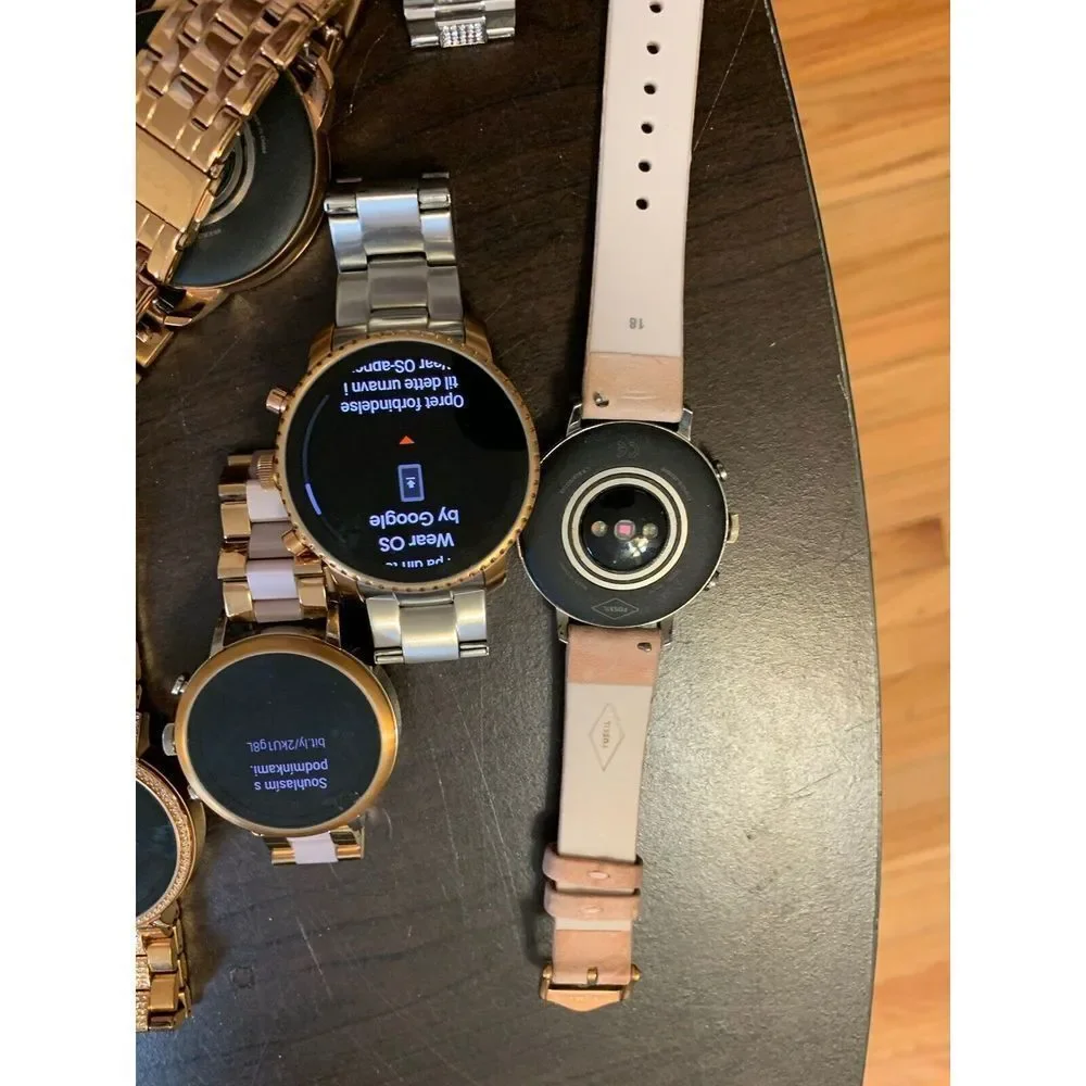 Fossil Gen 4 Watch Lot Of 6 womens Watches Please Read Description